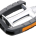 CONTEC Pedal "CP-036" - silber / schwarz