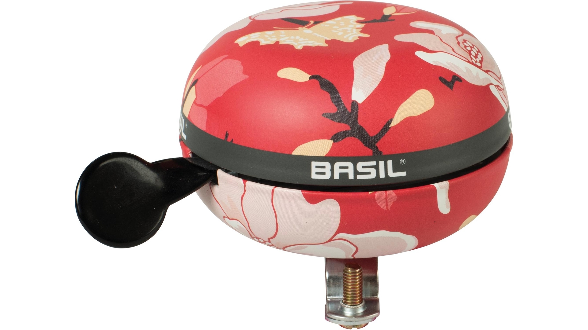 BASIL Big Bell Magnolia – Fahrradglocke poppy red