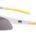 CONTEC Sportbrille "3DIM" - weiß / neoyellow