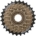 SHIMANO HG Schraub-Zahnkranz "TZ500" 7-fach - braun