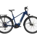 Conway E-Bike T 2.0 mit Diamant-Rahmen in Blau Metallic, Seitenansicht