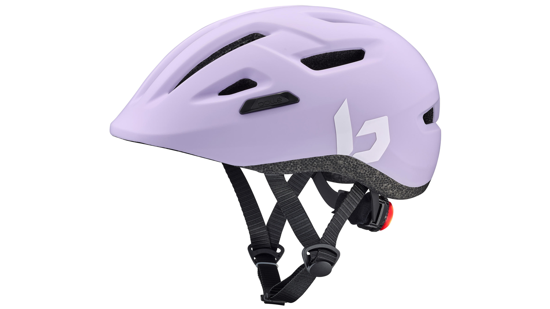 Casque Enfant Bollé Stance Jr – Camo Mat, Ajustement Click-to-Fit, Visière Amovible, LED Compatible