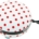 BASIL Glocke "Big Bell Polkadot" - white / red dots