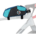 CONTEC Tasche "Urban Nomad Top Tube 1.5" - ocean turquoise / midnight blue